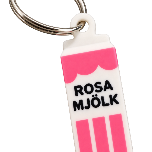 Nyckelring – Rosa Mjölk